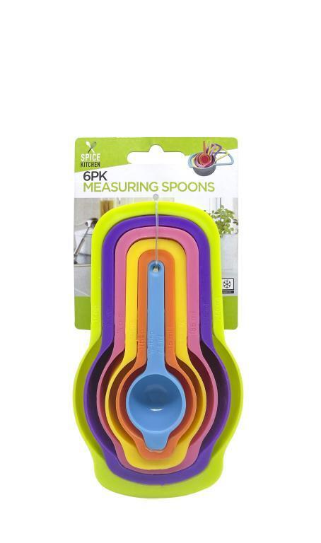 6Pcs Rainbow Measuring Cups Spoons 6 Set Kitchen DIY Baking Cooking Utensil Tool