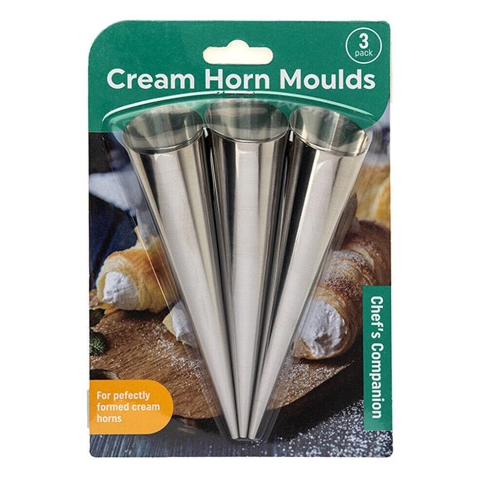 Stainless Steel Bread Baking Tubes Cannoli Form Cream Horn Mould Pastry Mold