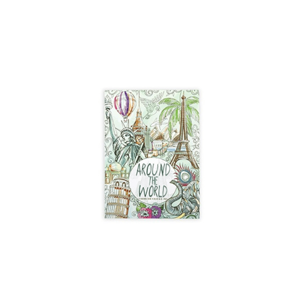 Adult Colouring Books A4 Size Fun Relaxing Mindfulness Anti Stress Creativity