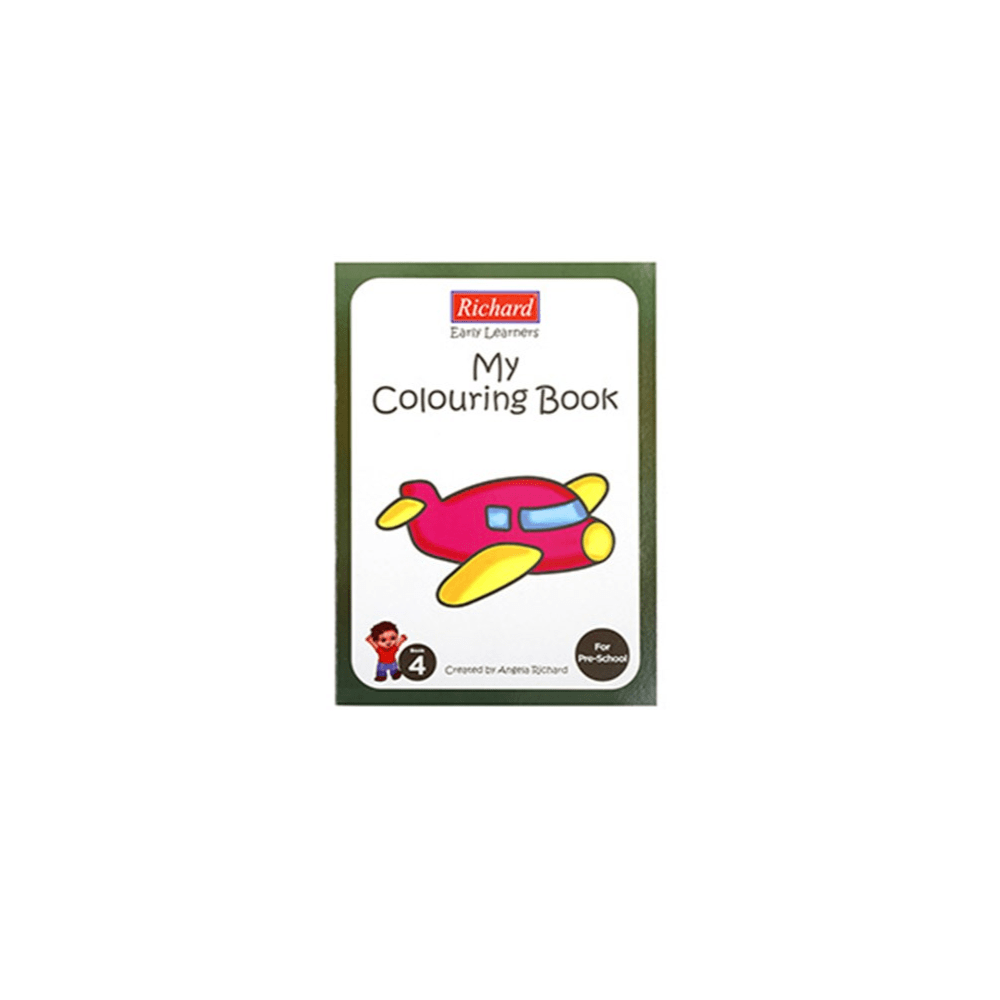 My Colouring Book Kids Early Learners A4 Size 16 pages Colour Activity PreSchool