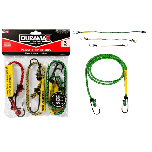 3x Bungee Cord Octopus Strap Elastic Tie Down steel hooks Trailer Heavy Duty