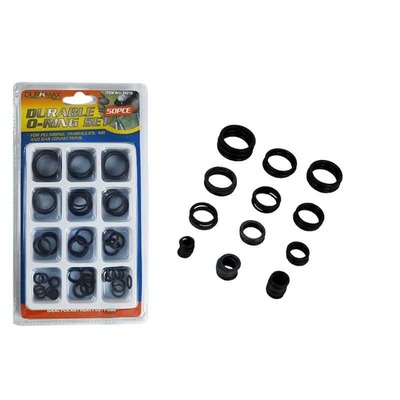 50Pcs Metric O Ring Nitrile Rubber Sizes NBR O-Rings Air Seal Oring Orings Set