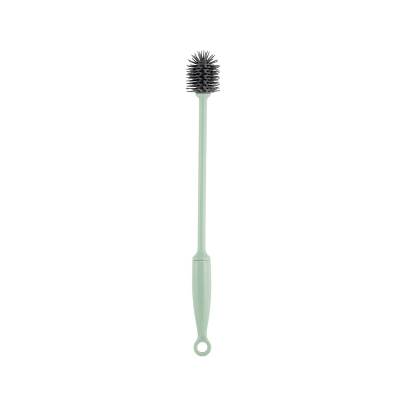 Bottle Brush Mini Soft Grip Handle with TPR Bristle Home Cleaning Jars Vases