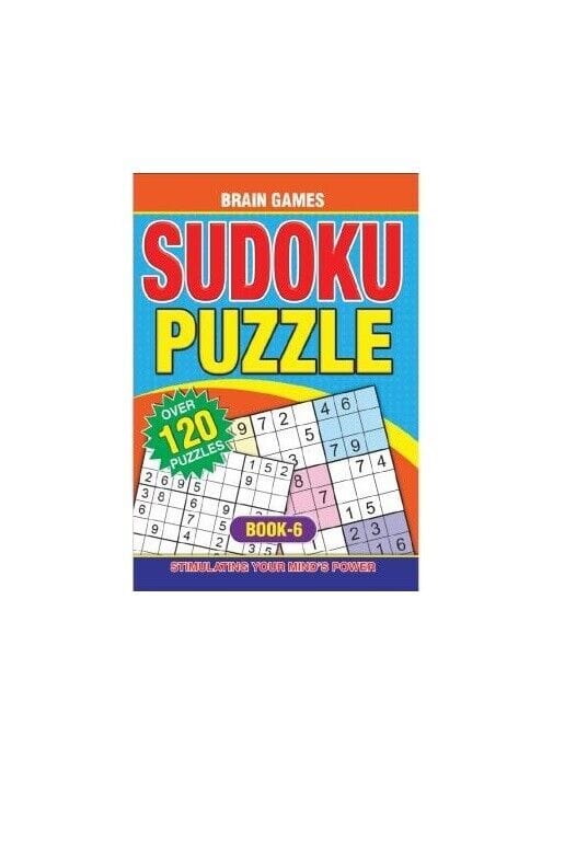 Sudoku Large Puzzle Book Stimulating Stress Relaxing Over 120 Puzzles Travel BK6