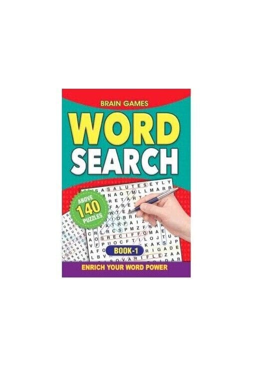 Word Search Puzzle Book Stimulating Stress Relaxing Over 140 Puzzles Travel BK1