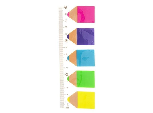 Sticky Flags Note Pad 5 Colours 43x25mm Pack of 100 Sheets