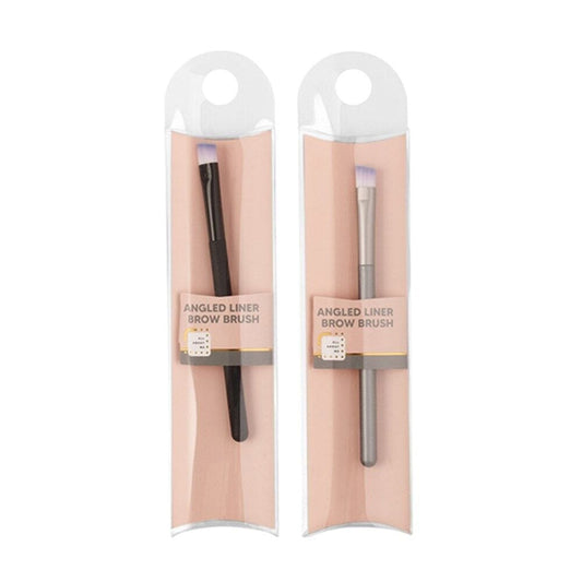 Brush Chrome Cosmetic Makeup Angled Small Liner Eye Brow