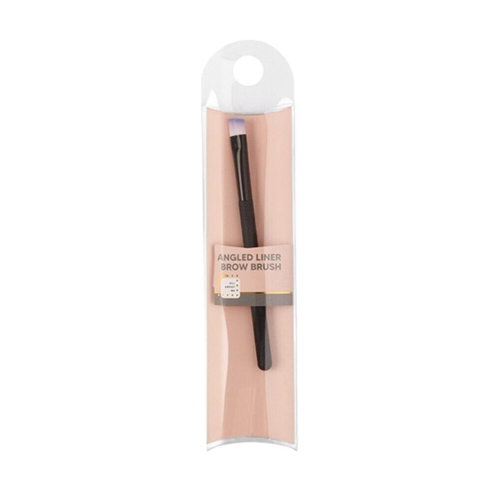 Brush Chrome Cosmetic Makeup Angled Small Liner Eye Brow