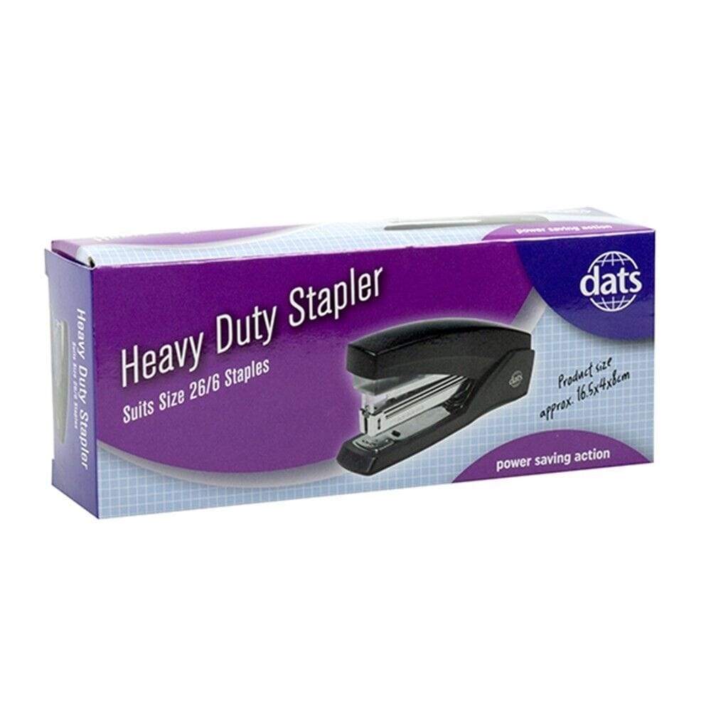 Heavy Duty Stapler Stationery Office Black Supplies School Desktop 26/6