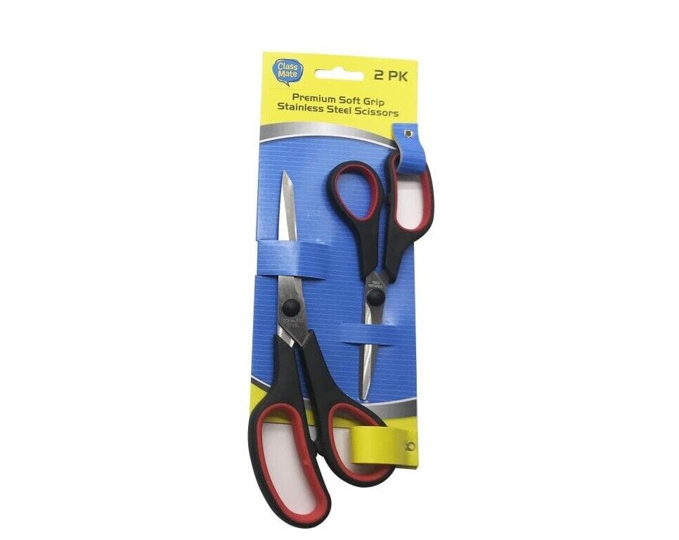 2pk Craft Scissors School Office Home Student Paper Cut Art Craft Tool Shears