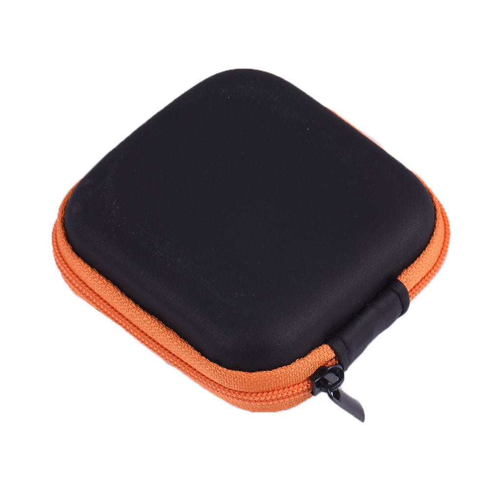 Hard Case Pouch Storage Bag For Earphone Headphone Earbuds Cable Portable