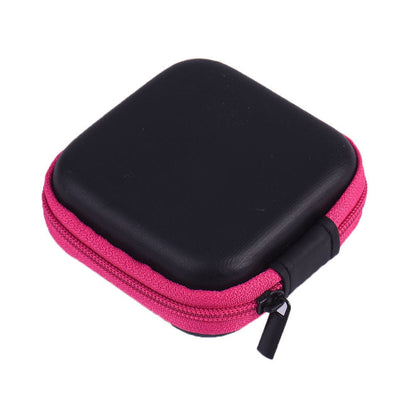 Hard Case Pouch Storage Bag For Earphone Headphone Earbuds Cable Portable