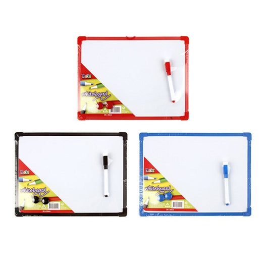 Portable Whiteboard With Magnetic Marker Pen and Magnet Home Office Board Hang