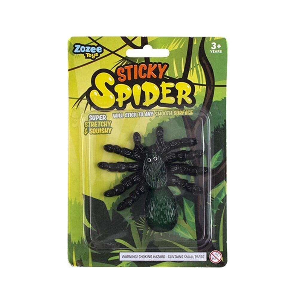 Window Super Sticky Spider Glass Wall Fun Kids Stretchy Toy Play