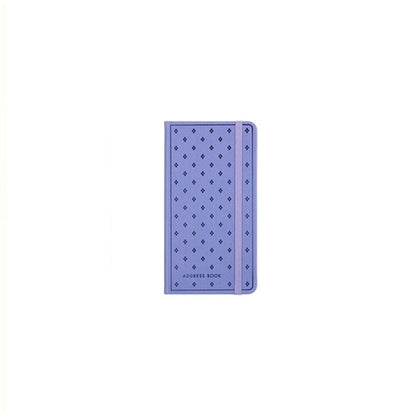 Slim Cover Address Book with Elastic A-Z Phone E-mail Web Office Telephone