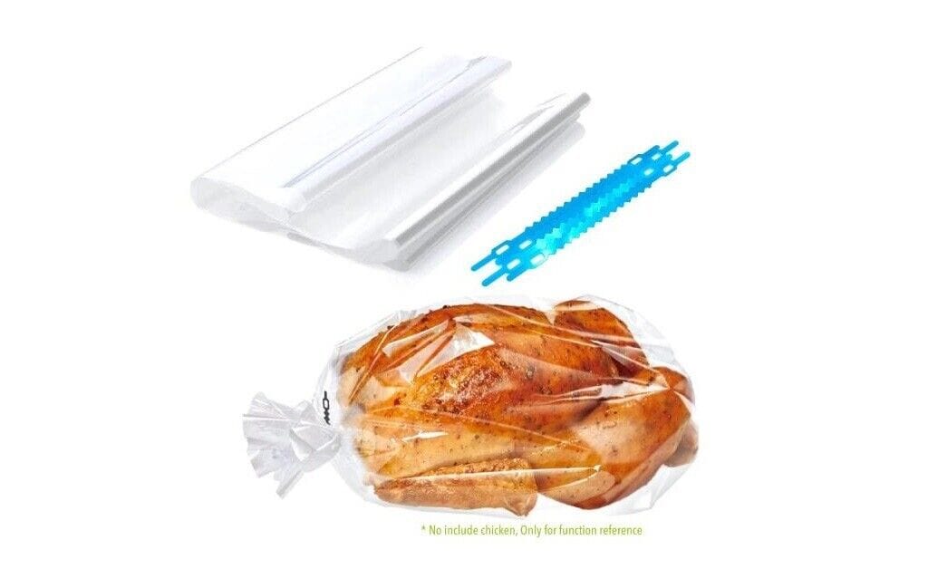 Large Oven Bag 4 pack For Roasted Meats Chicken Seafood Roast