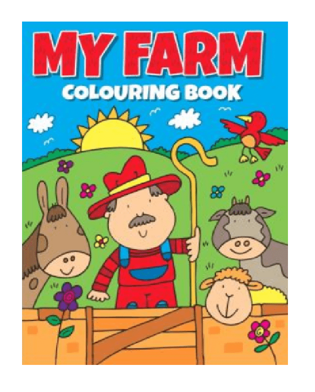 Colouring Book Boy Kids Activity Farm Pirates Animals Dinosaur A4