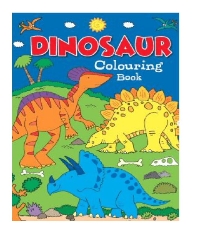 Colouring Book Boy Kids Activity Farm Pirates Animals Dinosaur A4