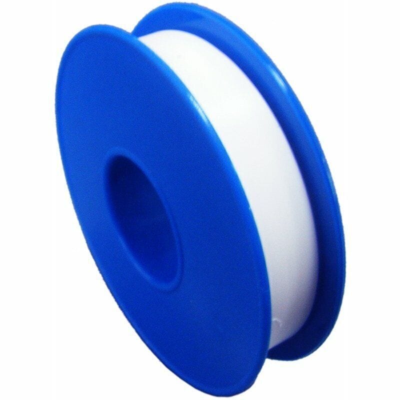 2 Pcs Teflon Tape Thread White Plumbing Sealing Water PTFE Tape Tape 12mm x 10m