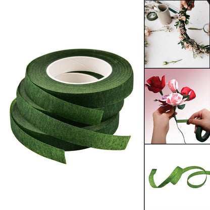 Green Parafilm Wedding Florist Craft Stem Wrap Floral Tape Waterproof UP