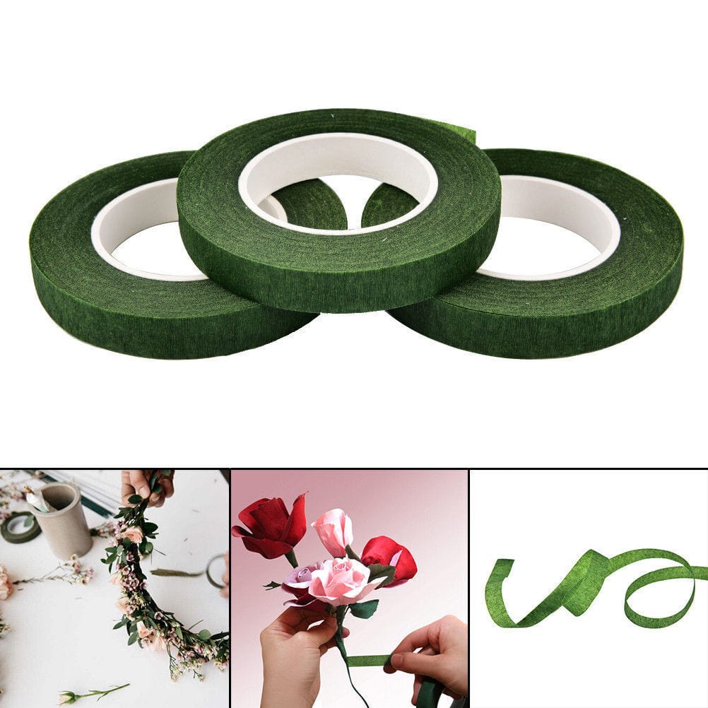 Green Parafilm Wedding Florist Craft Stem Wrap Floral Tape Waterproof UP