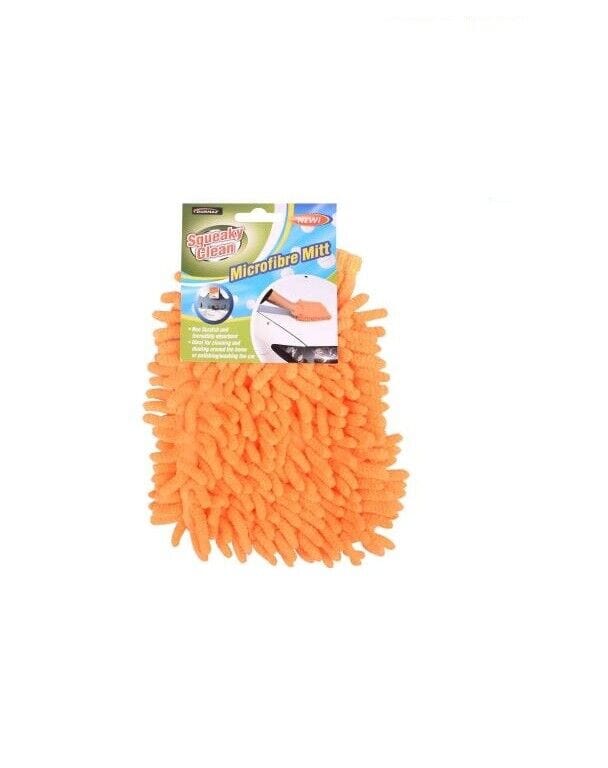 Microfiber Cleaning Hand Glove Scratch Car Household Washing Wash Mitt Super