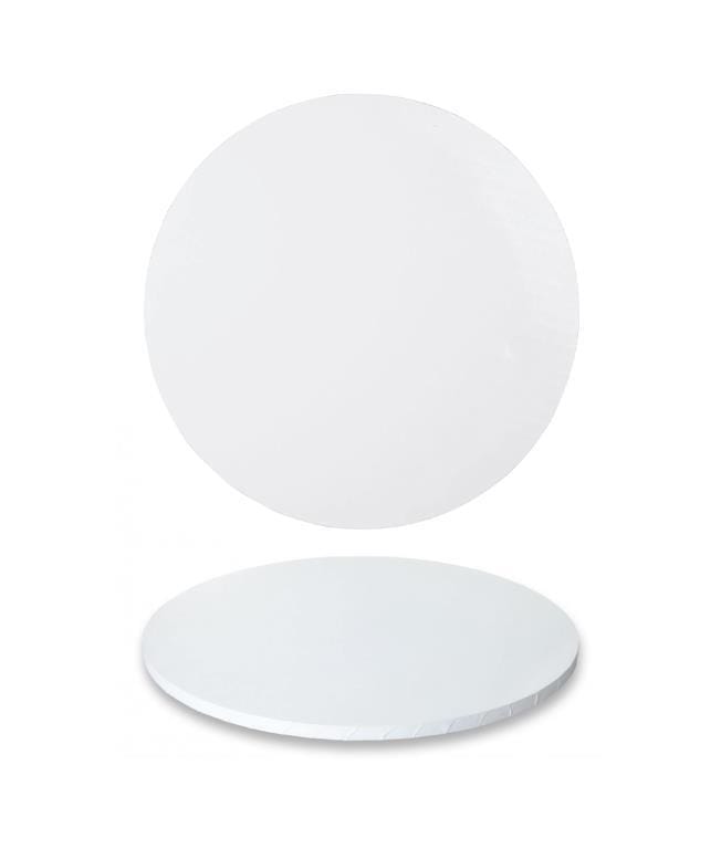 Cake Board Base Masonite 6mm White Round Professional Cake Boxes 8" Diameter