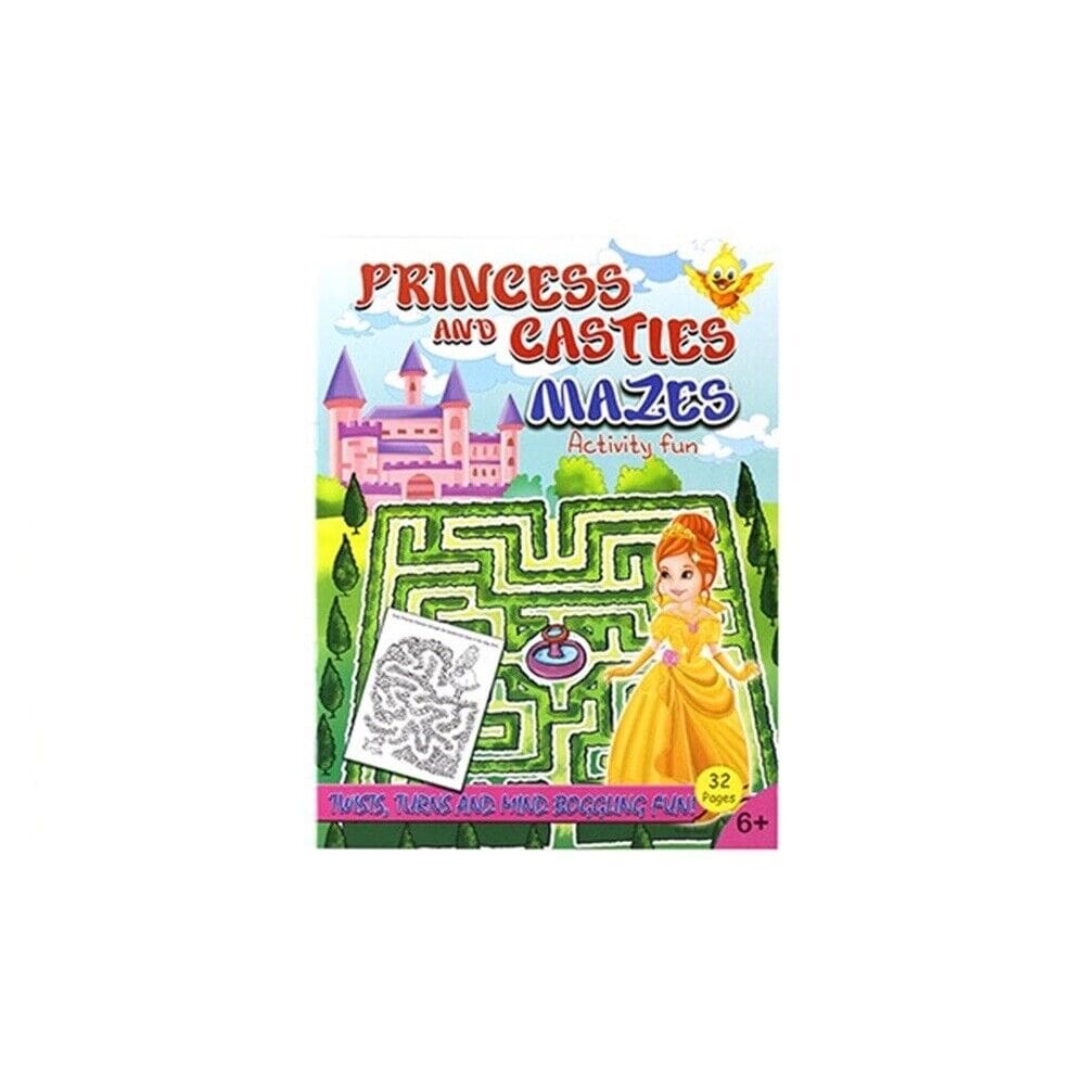 Children Activity Book Puzzles A4 Maze Kids Minds Stimulation 32 Pages