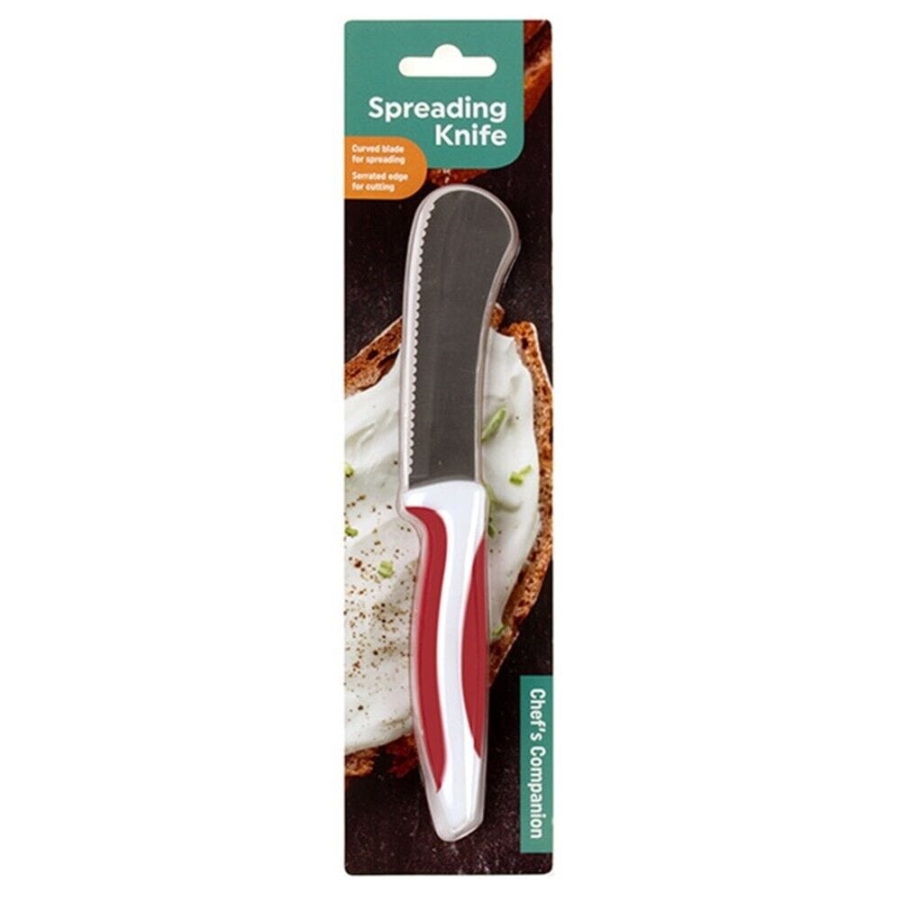 Butter Knife Spreader Spreading Scraper Slicer Stainless Steel Spatula Non-slip