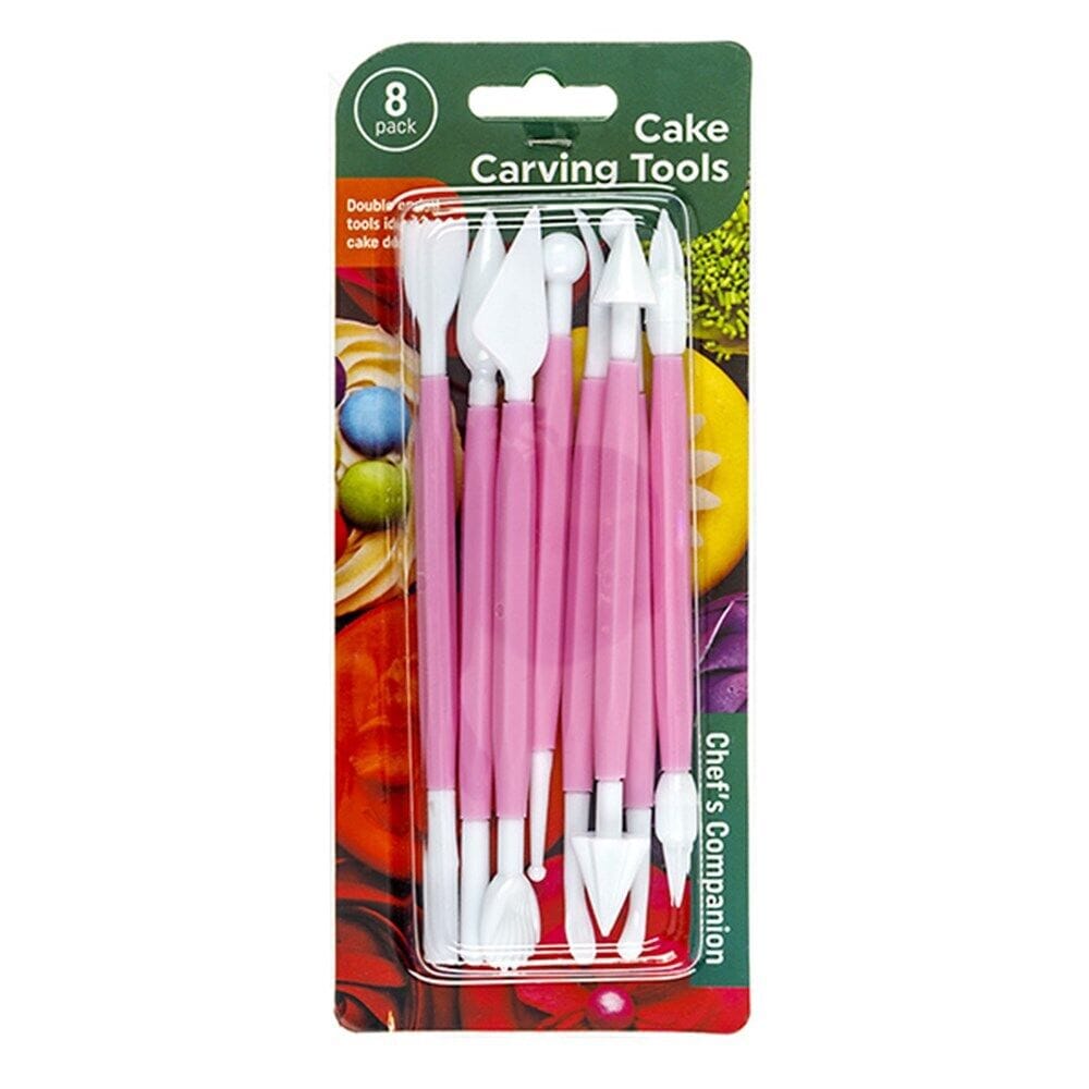 8pcs Cake Carving Tools Baking Pastry Pens Decorating Icing Cutting Shaping