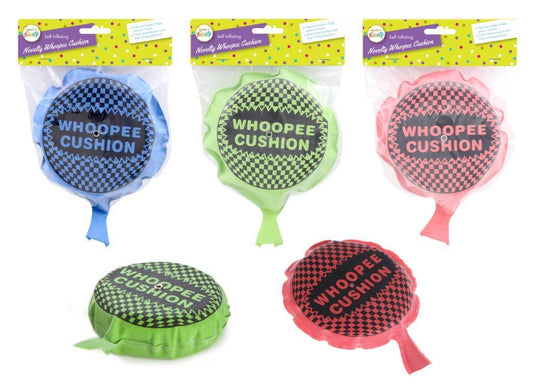 Whoopee Cushion Fart Whoopie Balloon Self-inflating Seat Party Prank Joke Toy