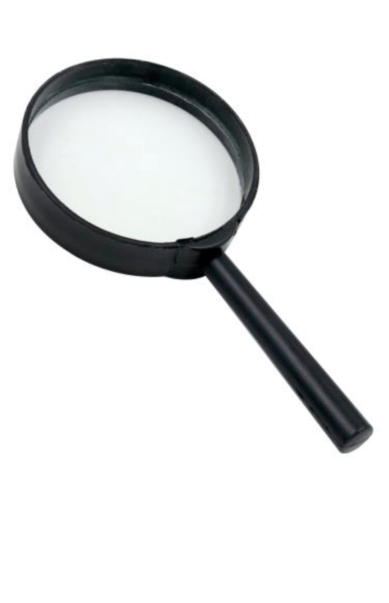 60mm Jet Black Magnifying Glass Lens Tool Magnifier Zoom Reading Repair Craft