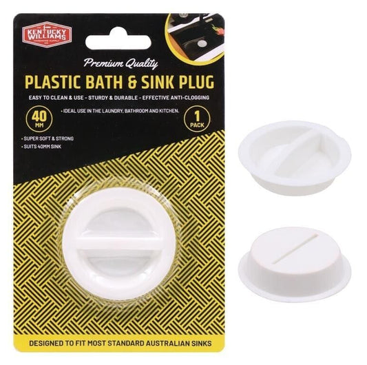 Plug 40mm suitable for Standard Bath Sink Innovative Design Squeeze and Lift