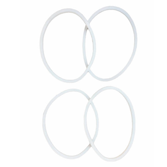 4x For Nutribullet Rubber White Seal - Gasket Ring For Old Models 600W Only