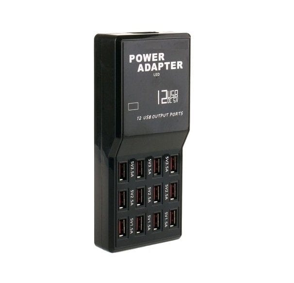 12-Port 60W USB Charge Station