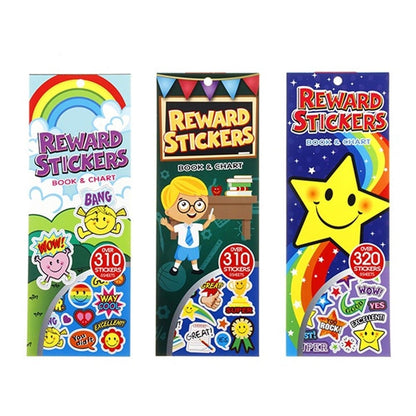 310 Reward Stickers Book Bulk School Teacher Merit Resource Good Kids Children