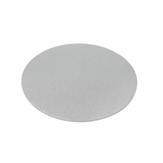 Cake Board Base Masonite 6mm Silver Round Professional Cake Boxes 9" Diameter